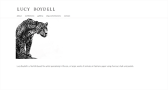 Desktop Screenshot of lucyboydell.com